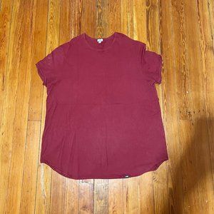 OneBone | T-Shirt, Burgandy